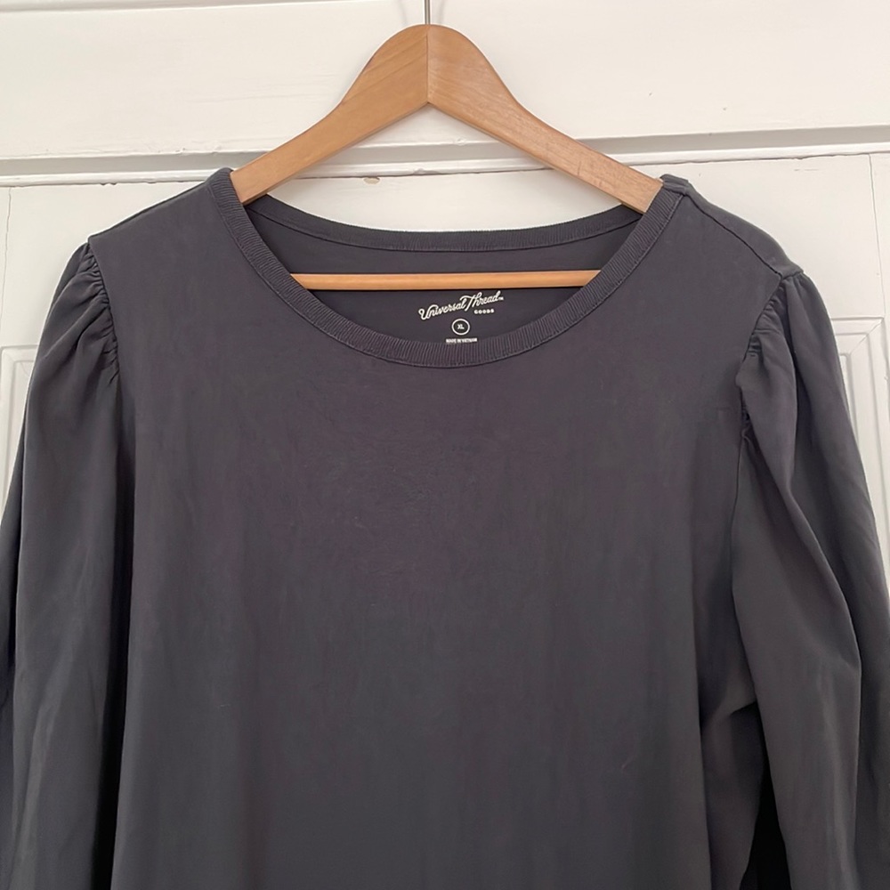 NWT Target puffed sleeve midi dress